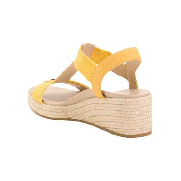 VIONIC Butter Leather Calera Wedge Comfort Sandals - Picture 2 of 2